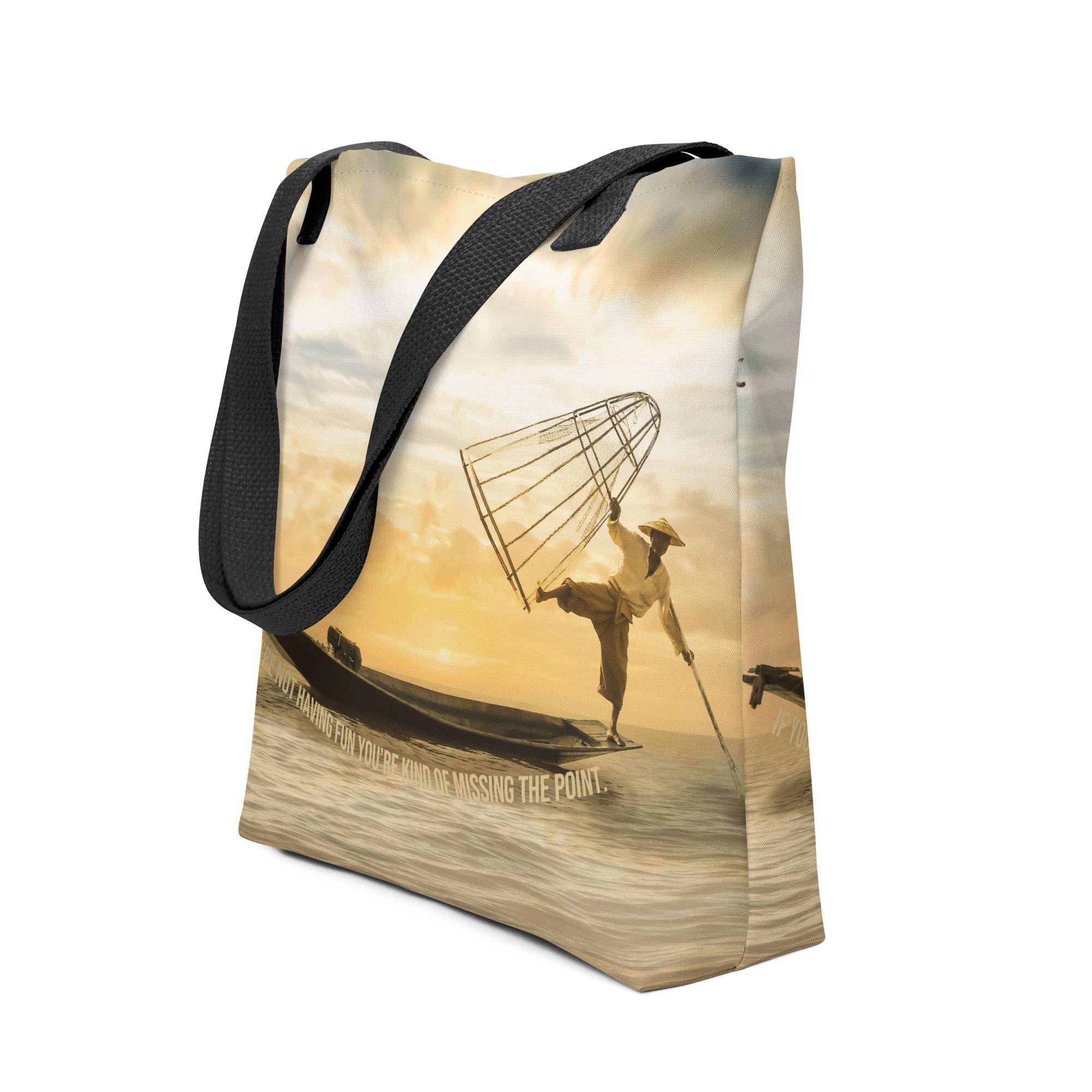 Having Fun Tote bag