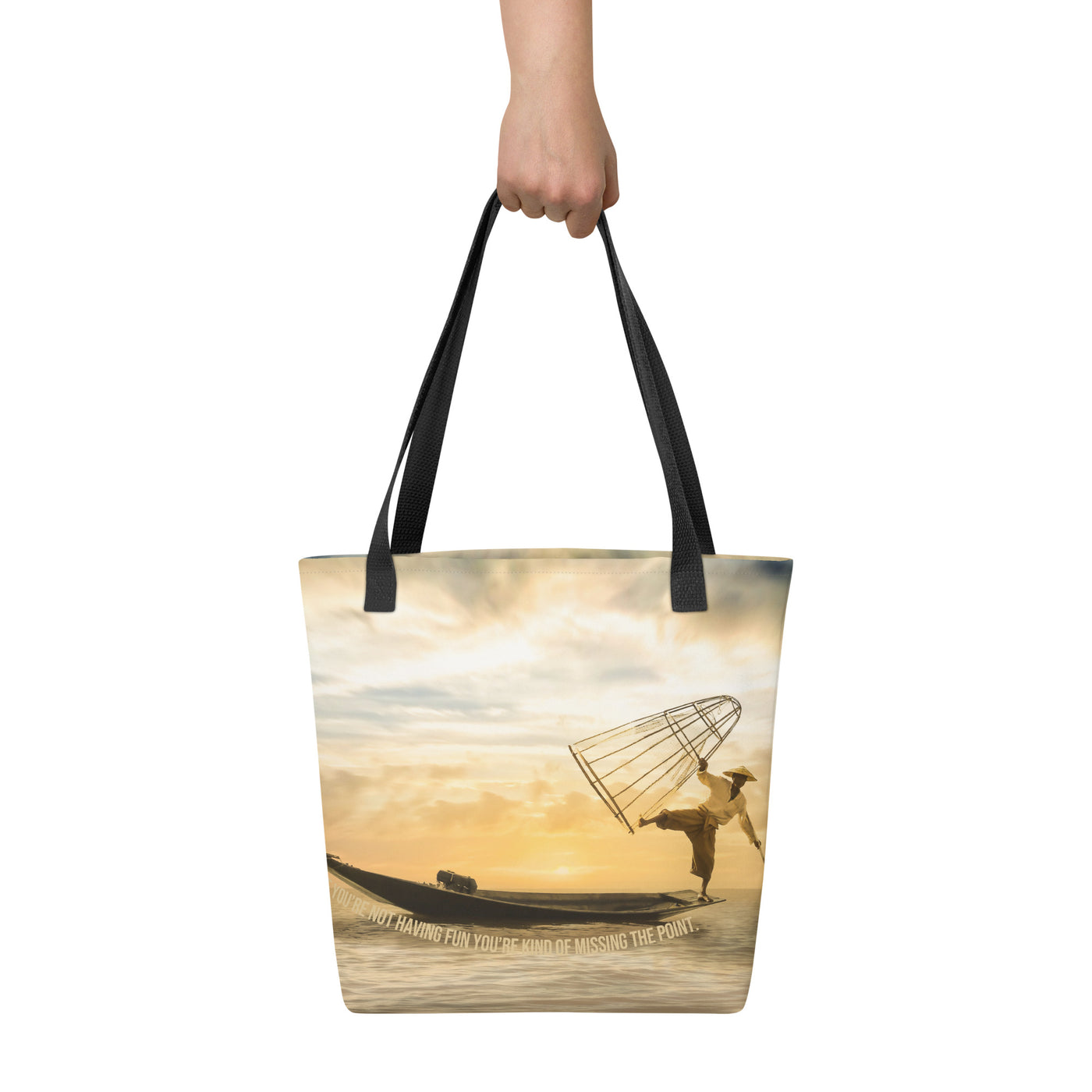 Having Fun Tote bag