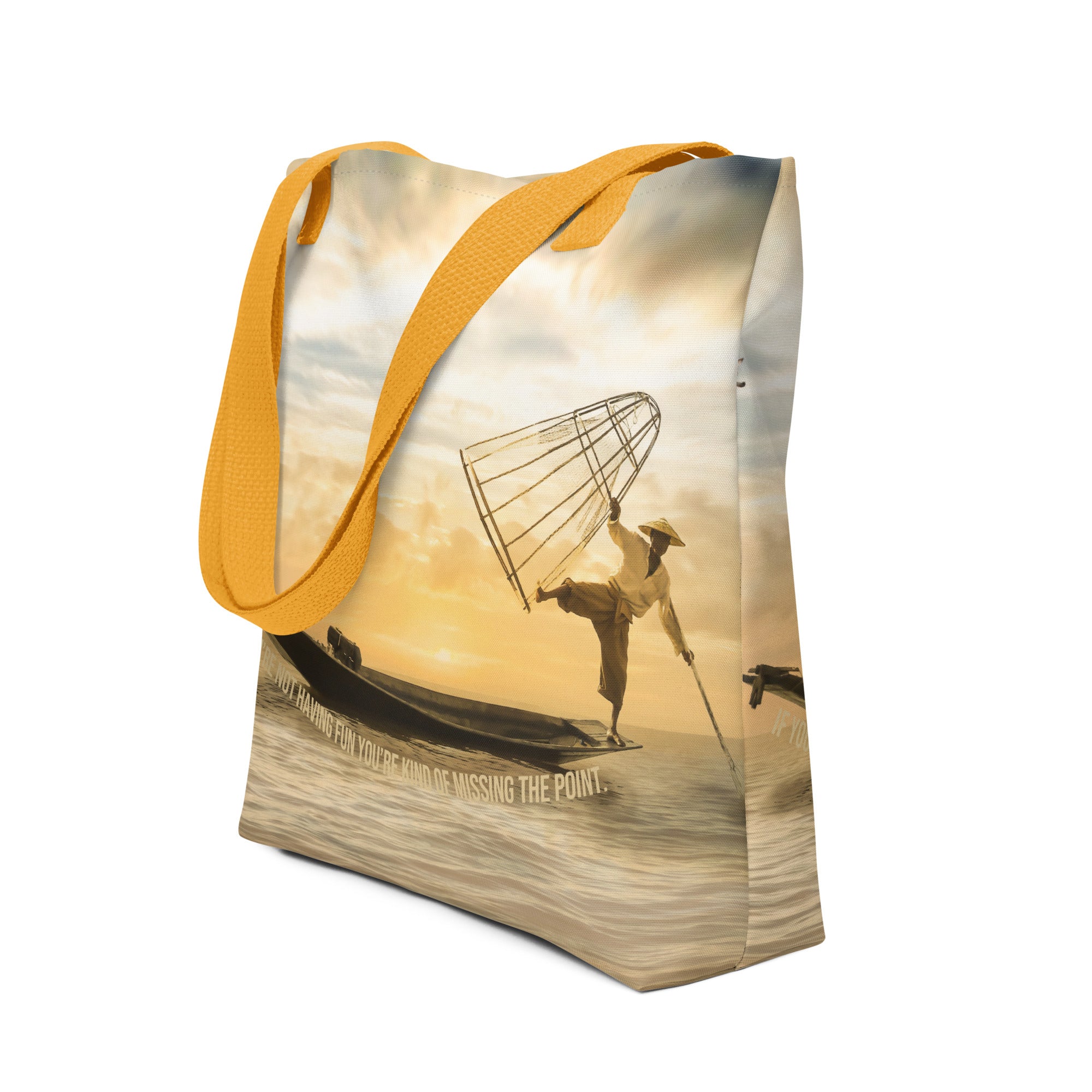 Having Fun Tote bag