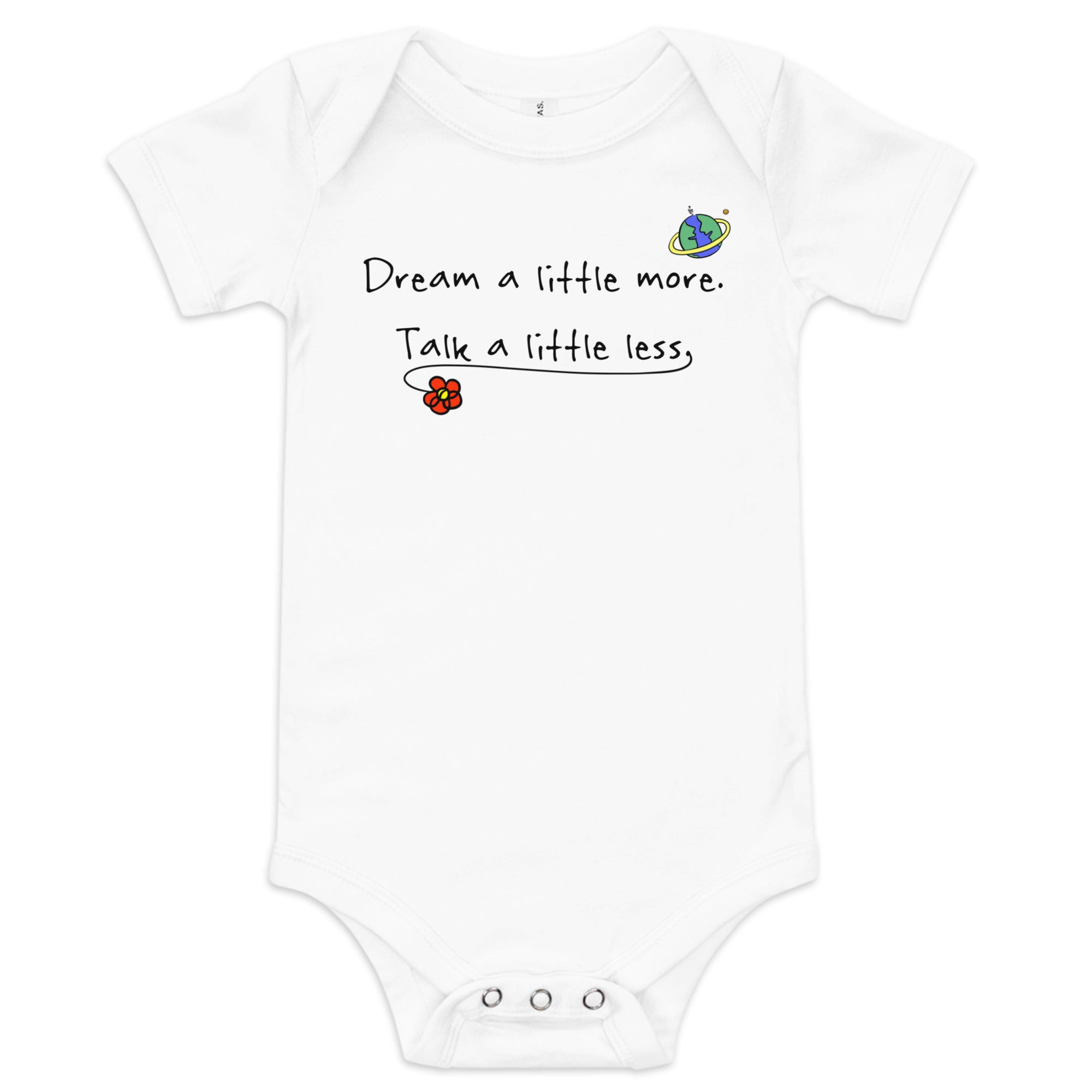 Dream More Baby Onesie