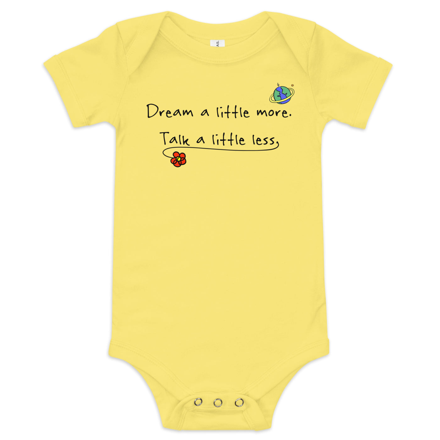 Dream More Baby Onesie