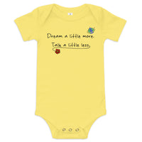 Dream More Baby Onesie