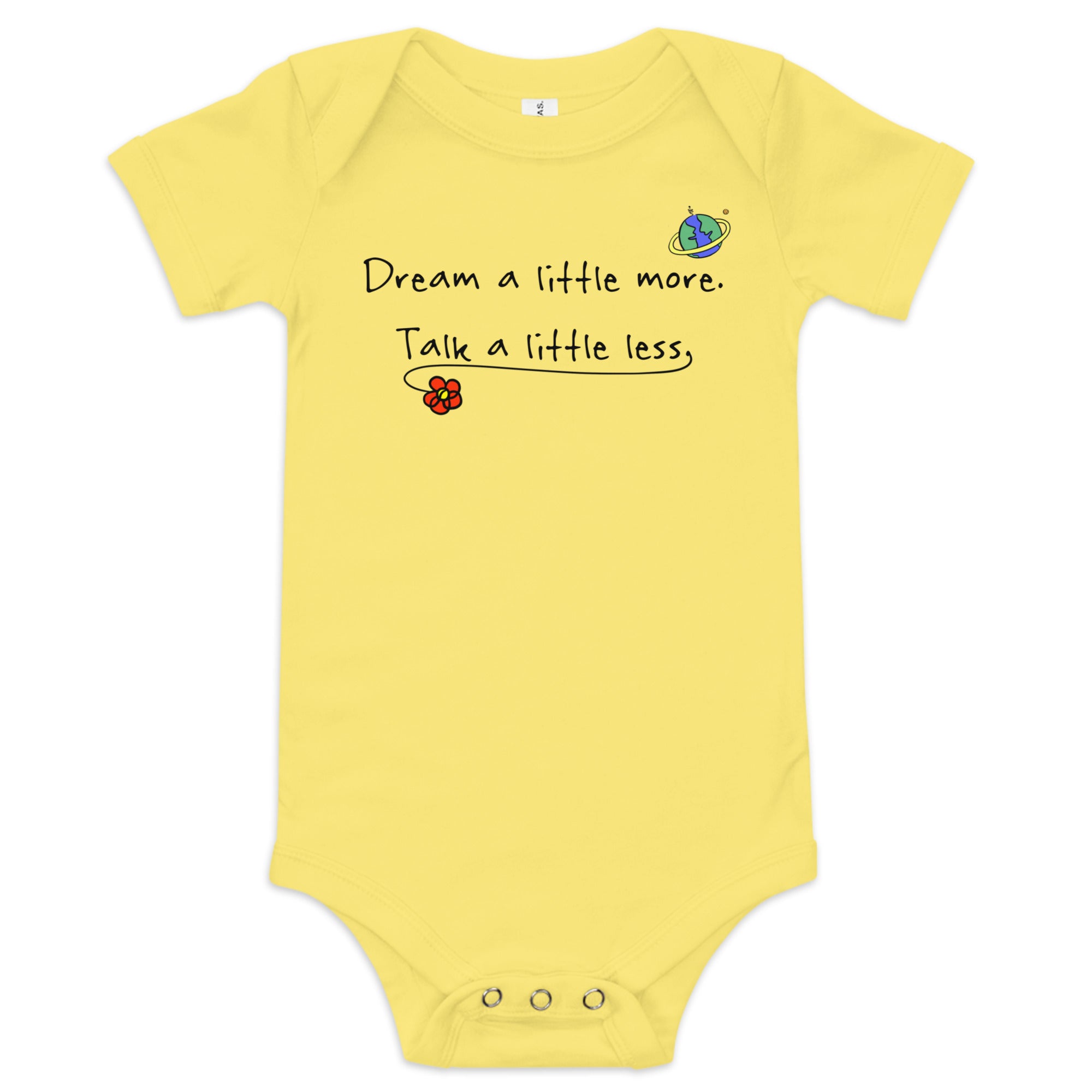 Dream More Baby Onesie