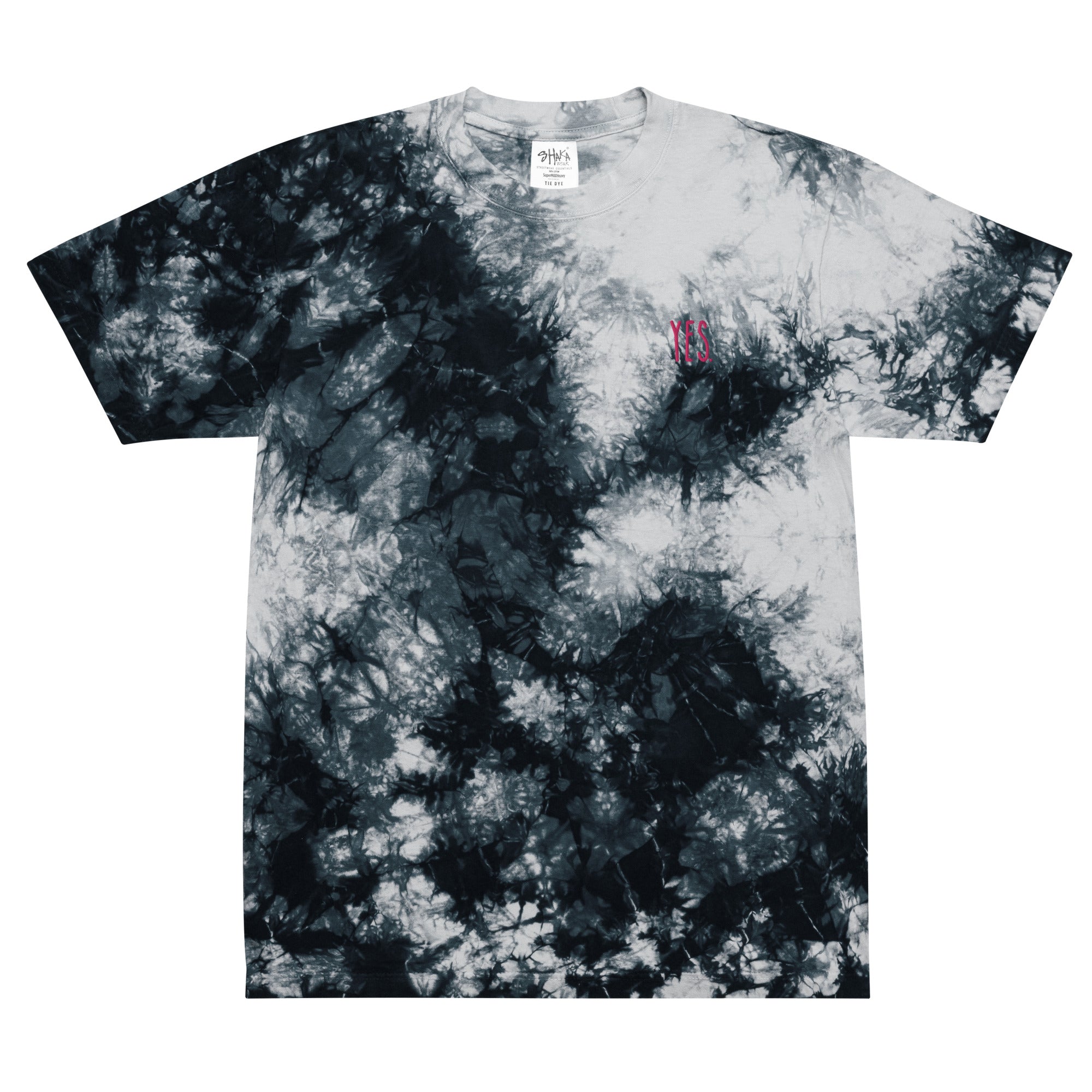 Yes Oversize Tie Dye Tee
