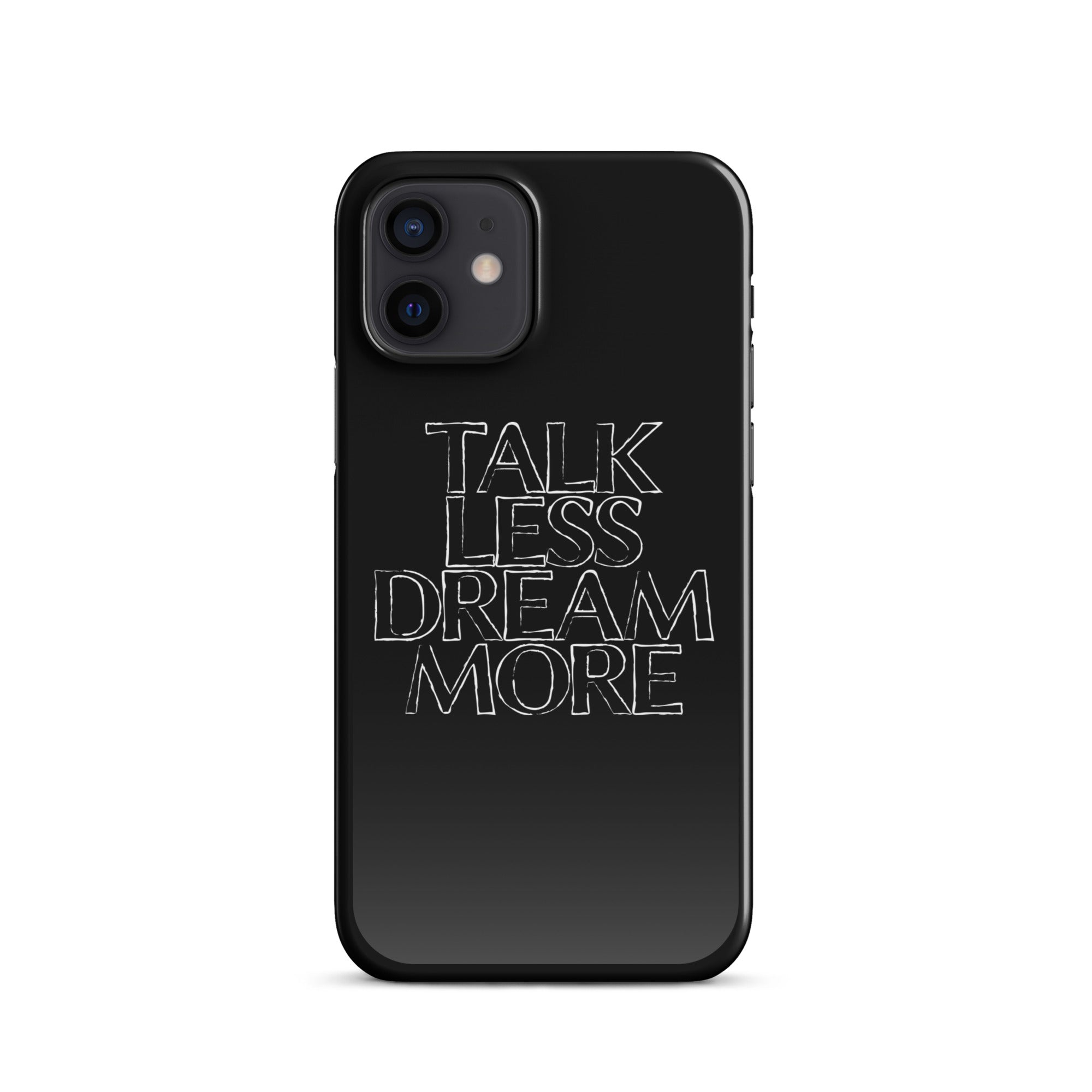 Dream More iPhone Case, Black