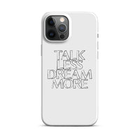 Dream More iPhone Case, White