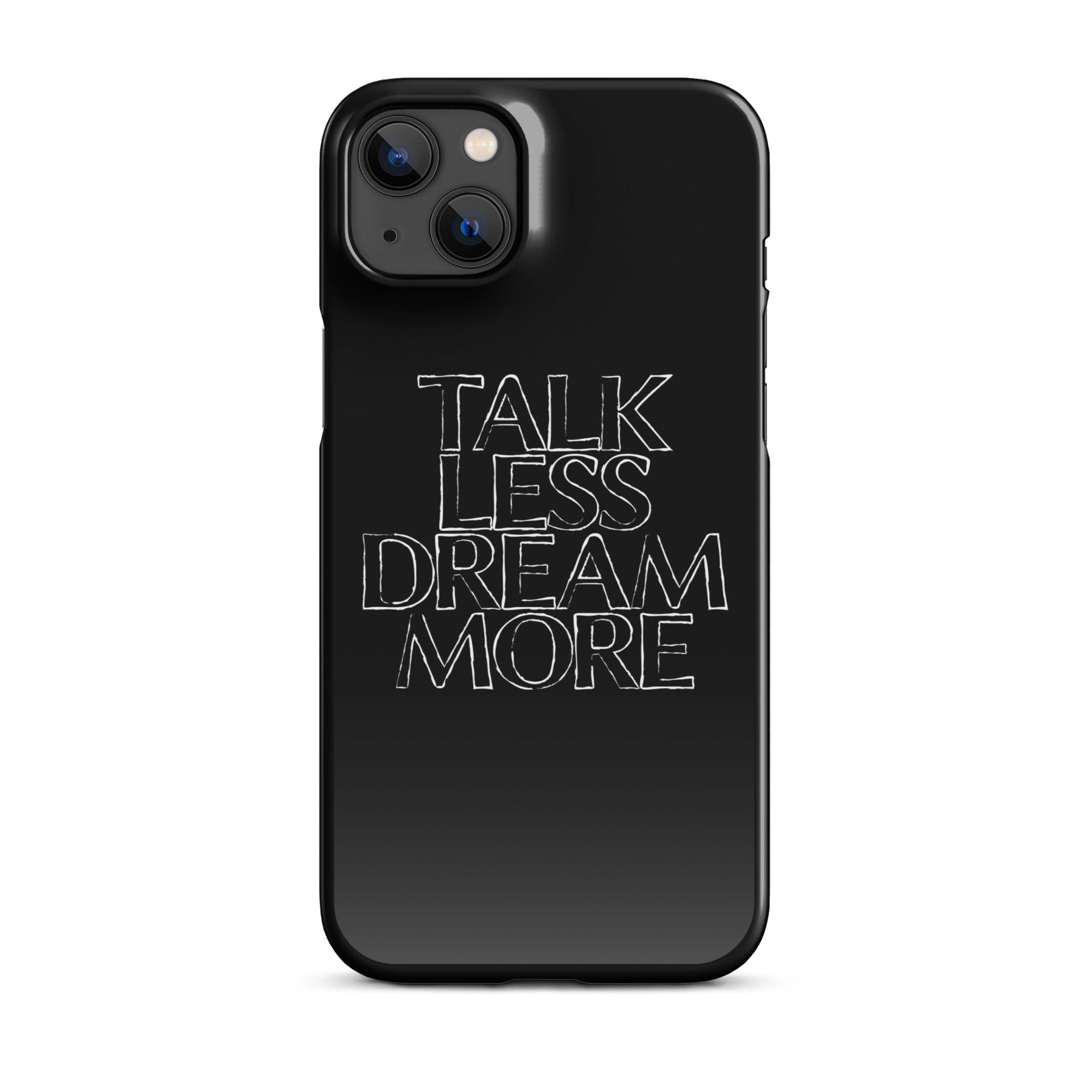 Dream More iPhone Case, Black