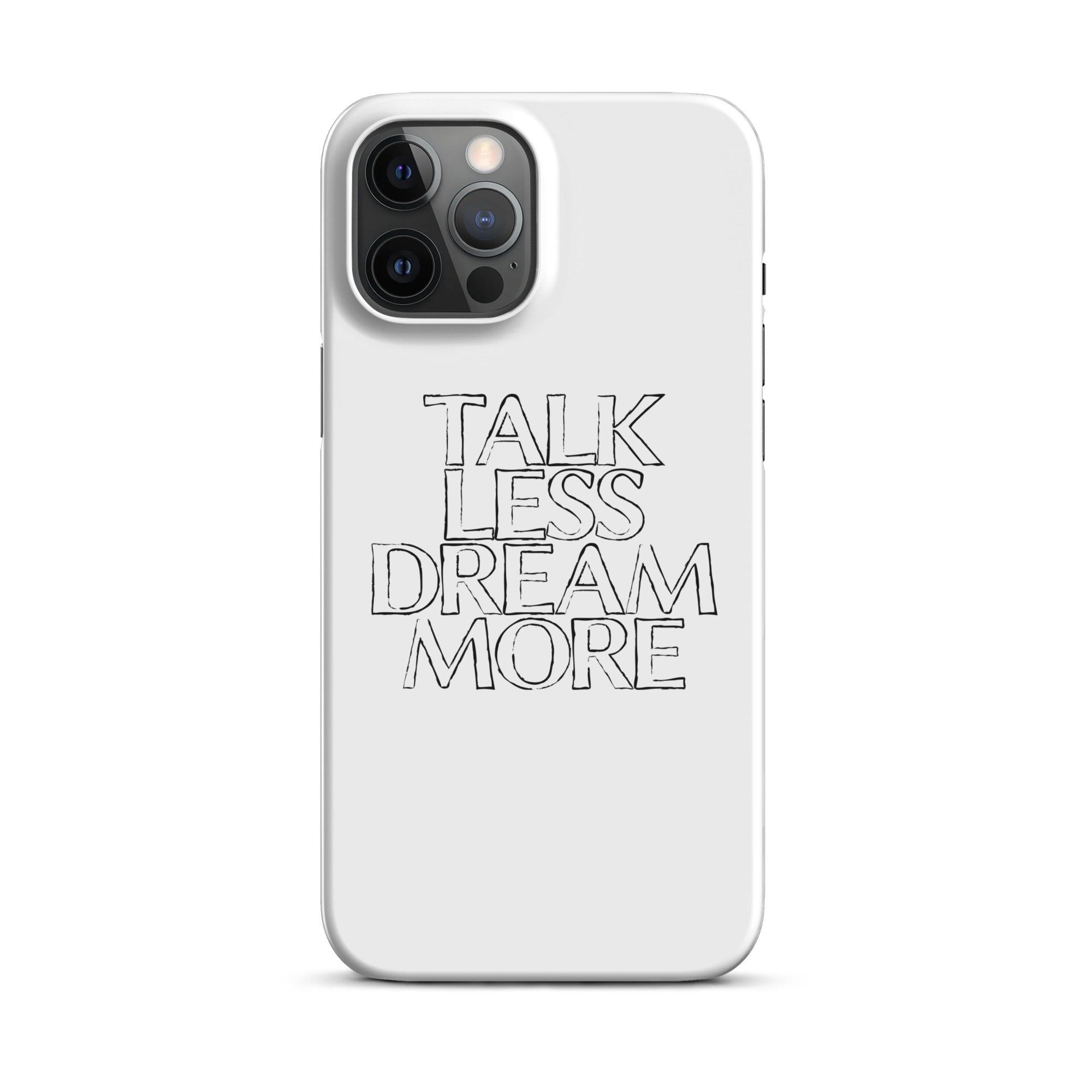 Dream More iPhone Case, White