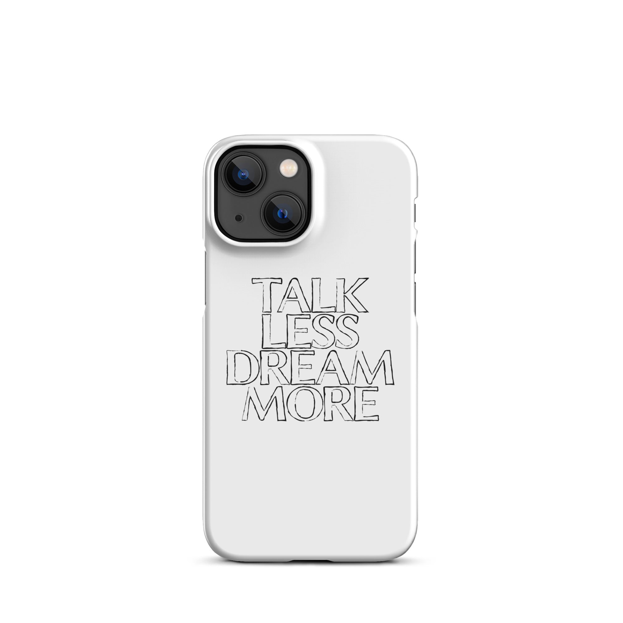 Dream More iPhone Case, White