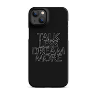 Dream More iPhone Case, Black