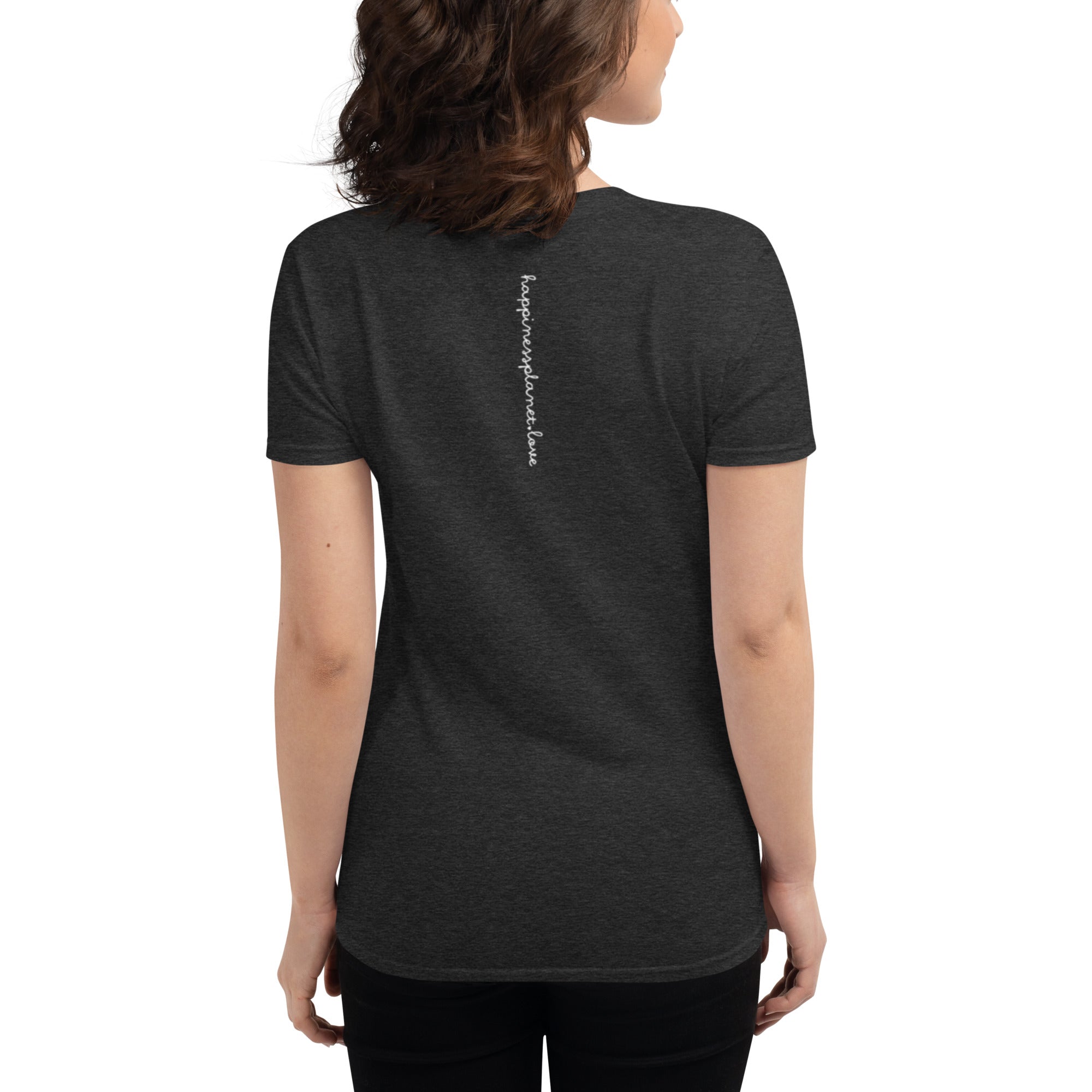 Happiness Planet Logo T-shirt, Feminine Fit