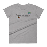 Happiness Planet Logo T-shirt, Feminine Fit