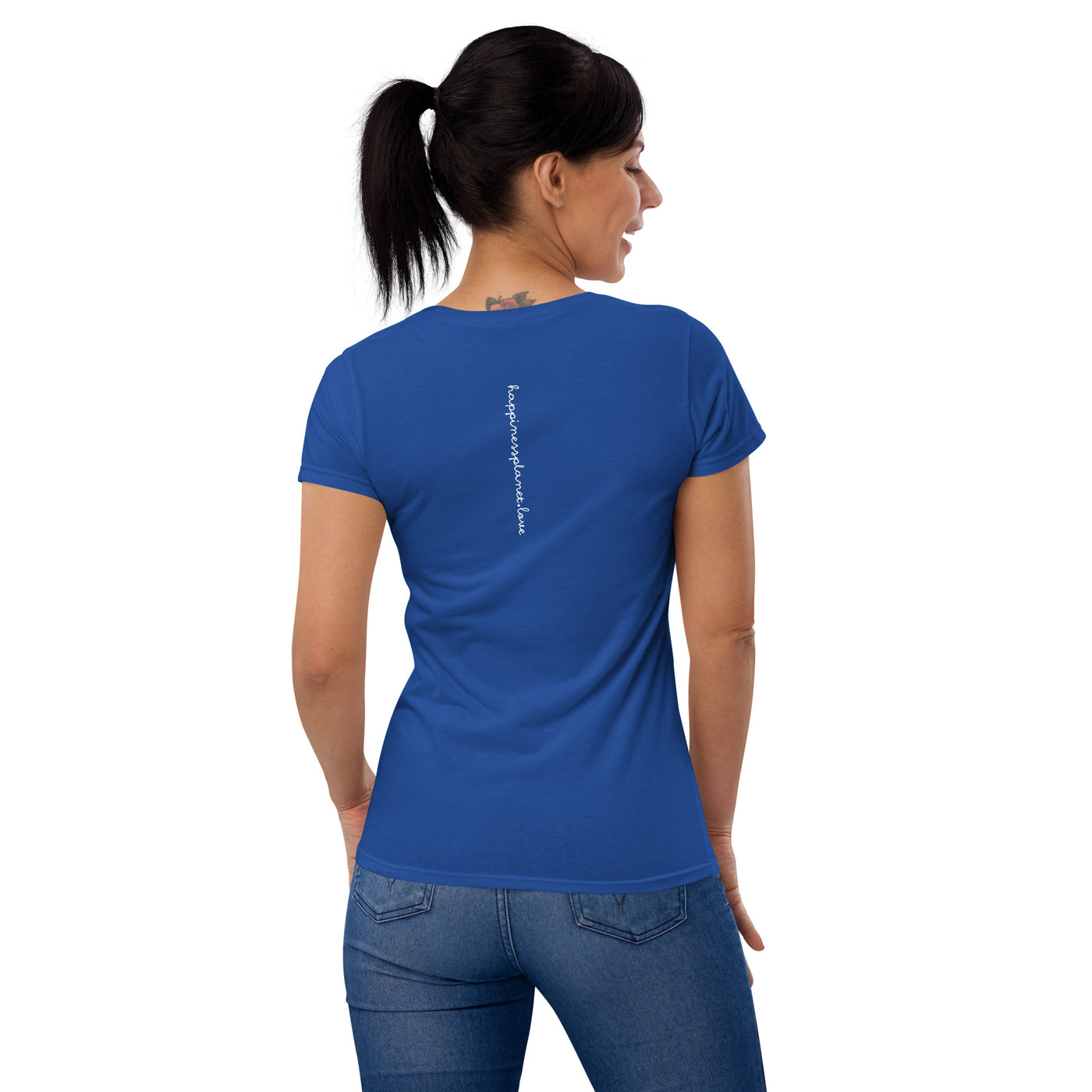 Happiness Planet Logo T-shirt, Feminine Fit
