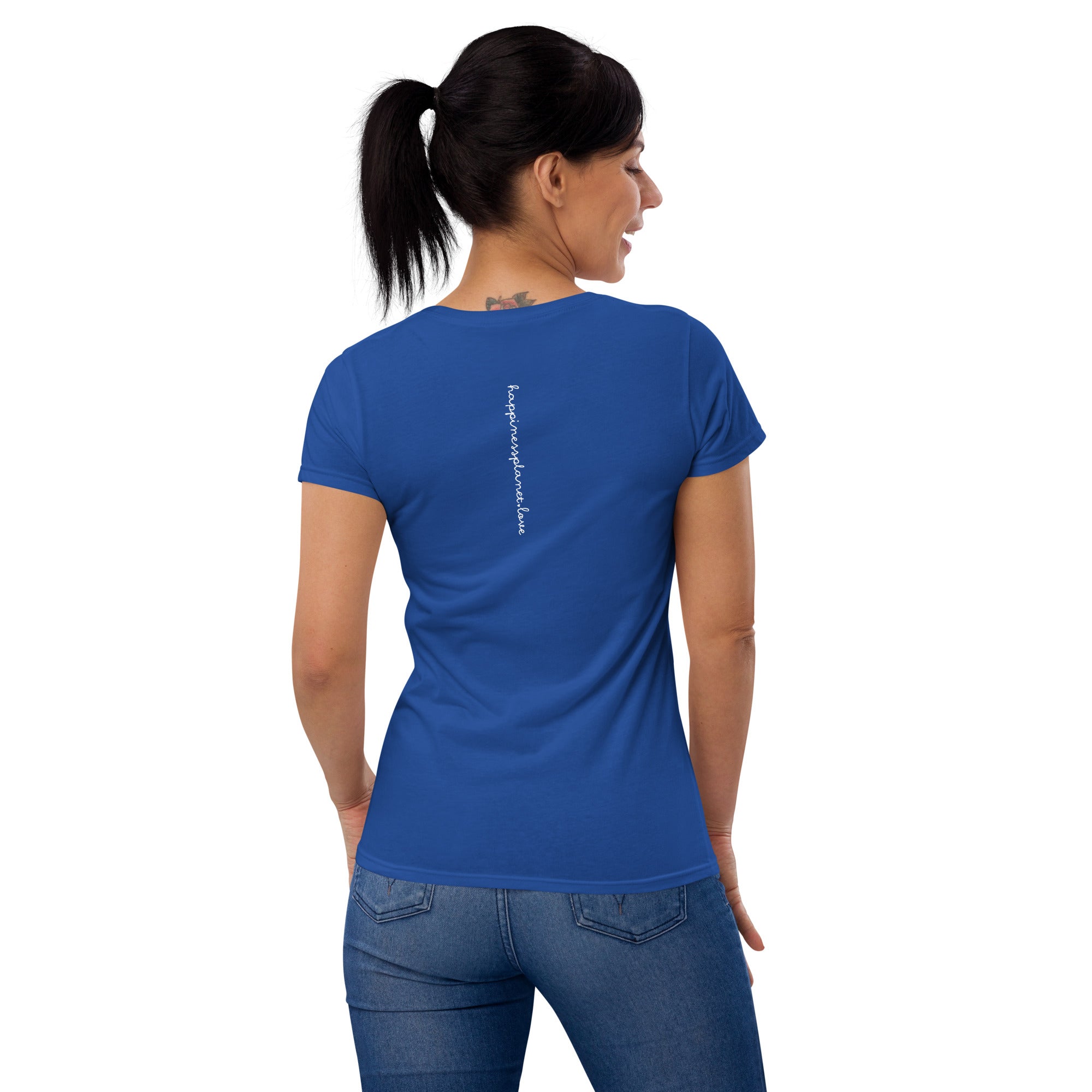 Happiness Planet Logo T-shirt, Feminine Fit