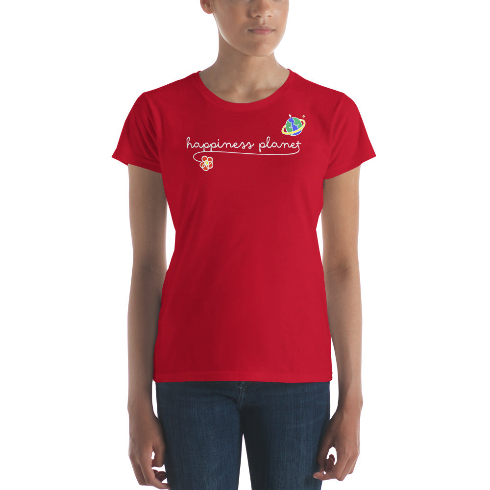 Happiness Planet Logo T-shirt, Feminine Fit